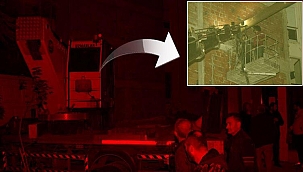 Her şey bir anda oldu! Mahalleli sokağa döküldü... 5 bina boşaltıldı!