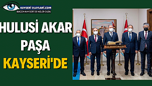 Hulusi Akar Paşa Kayseri'de! Terörü bitirmekte kararlıyız. Bunu dağdakiler anladı, hamileri de anlayacak"