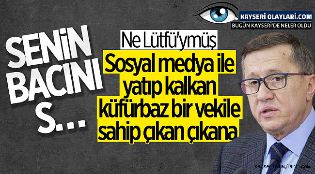 İyi Partili Müsavat Dervişoğlu, Lütfü Türkkan'a sahip çıktı
