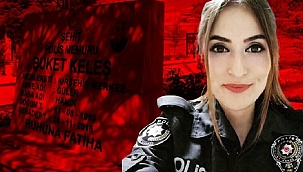 Kazada yaşamını yitiren polis memuru Buket Keleş'e şehitlik unvanı verildi