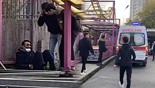 Lunaparkta korkunç anlar! Eğlenmek isterken dehşeti yaşadı