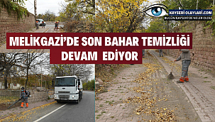 Melikgazi'de Bahar Temizliği Devam Ediyor