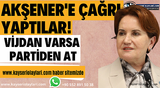 Meral Akşener'e O Annelerden Çağrı: Lütfü Türkkan'ı partiden atın!