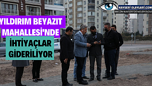 Yıldırım Beyazıt Mahallesi'nde ihtiyaçlar gideriliyor