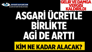 2022 asgari ücret ile birlikte AGİ arttı! AGİ 2022 ne kadar olacak? AGİ hesaplama tablosu