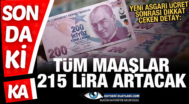 2022 asgari ücrette dikkat çeken detay 