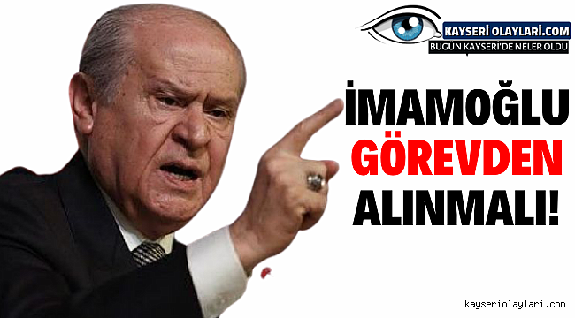 Bahçeli İddialar doğruysa görevden el çektirilmeliler