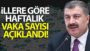 Bakan Koca illere göre vaka sayısını açıkladı!