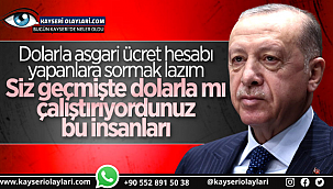 Cumhurbaşkanı Erdoğan'dan asgari ücretle ilişkin ilk yorum