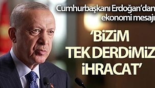 Cumhurbaşkanı Erdoğan'dan önemli açıklamalar