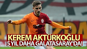 Galatasaray, Kerem Aktürkoğlu'nun sözleşmesini 5 yıl uzattı