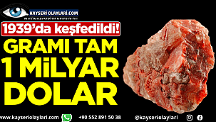 Gramı tam 1 milyar dolar
