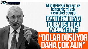  İYİ Partili Durmuş Yılmaz'dan dolar yorumu!