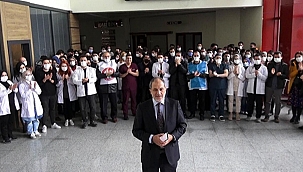 Kahramanmaraş'ta doktorlardan iş bırakma eylemi