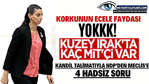Kandil Talimatıyla Hdp'den Meclis'e 4 Hadsiz Soru 