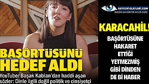 Karacahil! BAŞÖRTÜSÜNE HAKARET ETTİĞİ YETMEZMİŞ GİBİ DİNDEN DE Bİ HABER