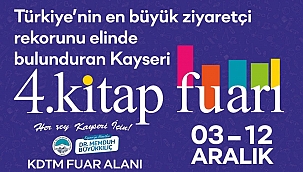 Kayseri 4. Kitap Fuar Yarın Kapılarını Açıyor 