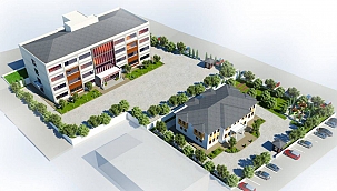 Melikgazi'de Bir Okulun Daha Temeli Atılıyor