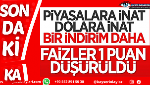 Merkez Bankası faiz kararını açıkladı 