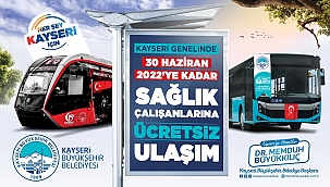 Sağlık çalışanlarına ücretsiz ulaşım desteği süresi uzatıldı 