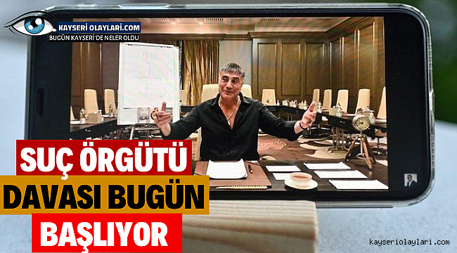 Sedat Peker dahil 92 kişinin yargılandığı suç örgütü davası bugün başlıyor