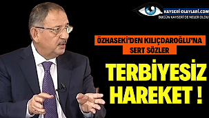 Terbiyesiz hareket ! Özhaseki'den kılıçdaroğlu'na sert sözler