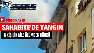 Yanğın'da 6 Kişilik Aile Ölümden Döndü