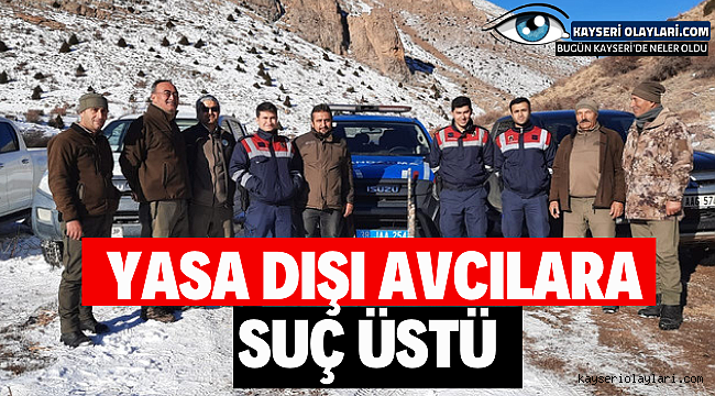 Yasadışı Avcılara Suç Üstü