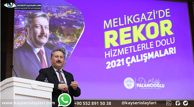 Başkan Palancıoğlu, 2021 Yılı Hizmetlerini Anlatmaya Devam Ediyor 
