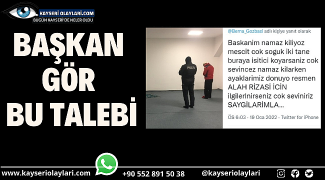 Berna Başkan Gör Bu Talebi! 