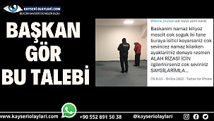 Berna Başkan Gör Bu Talebi! 