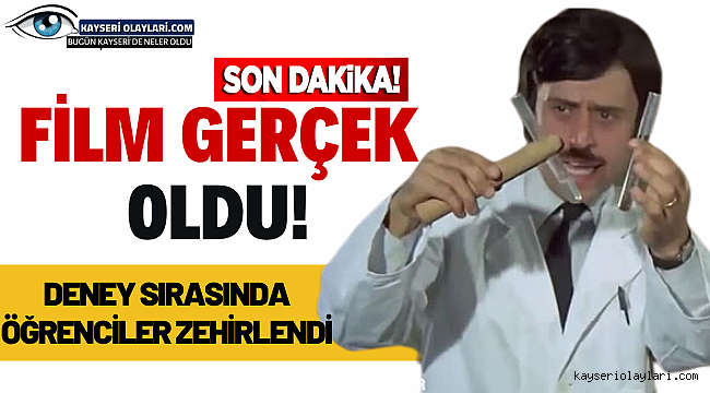 Film gerçek oldu Deney sırasında öğrenciler zehirlendi