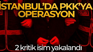 İstanbul'da PKK'ya operasyon: 2 kritik isim yakalandı