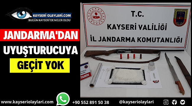 Jandarmadan Uyuşturucuya Geçit Yok