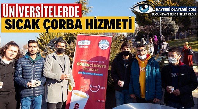 Kayseri Büyükşehir Belediyesi Öğrencilerin Her zaman Yanında