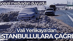 Vali Yerlikaya'dan araçların çekilmesi için 3'üncü uyarı