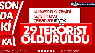 Bam Bam Bam 29 Terörist Leş