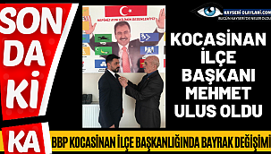 Bbp Kocasinan İlçe Başkanlığında Bayrak Değişimi Kocasinan İlçe Başkanı Mehmet Ulus Oldu