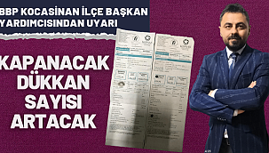 Büyük Birlik Partisi Kocasinan İlçe Başkan Yardımcısı Uyardı