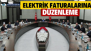 Elektrik faturalarında düzenleme