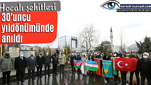 Hocalı şehitleri 30'uncu yıldönümünde anıldı