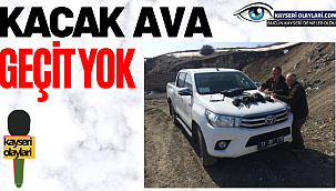 Kaçak avlanan 2 kişiye ceza