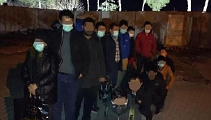 Kaçak göçmenler, başka ülkelere ait sahte pasaportlarla yakalandı