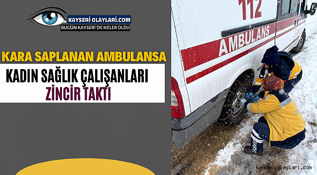 Kadın Sağlık Çalışanları Zincir Taktı