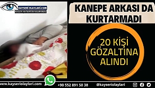 Kayseri'de Deaş Operasyonu 5 Kişi Gözaltına Alındı 