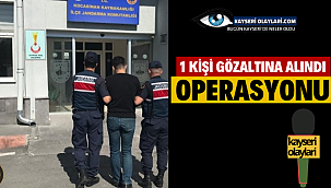 Kayseri'de Terör Operasyonu 1 Gözaltı