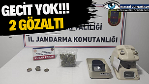 Kayseri'de Uyuşturucuya Geçit Yok