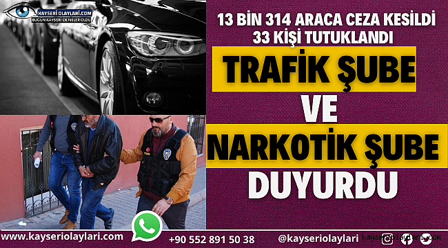 Kayseri Emniyet Müdürlüğü Duyurdu! 