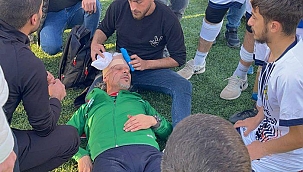 Mardin'de oynanan liderlik maçında kavga: 9 futbolcu ve antrenör yaralandı