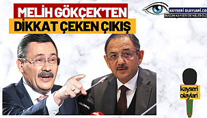 Melih Gökçek'ten Dikkat Çeken Çıkış
